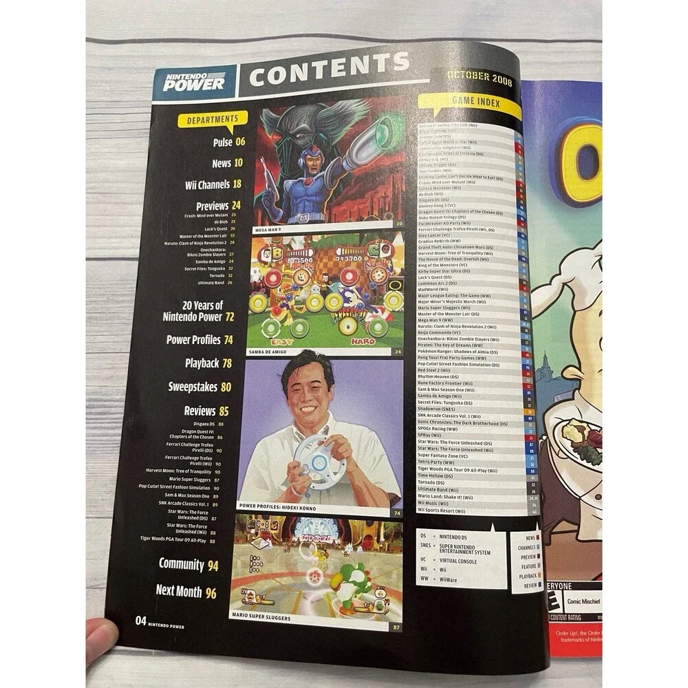 Nintendo Power Magazine Issue Volume 233, October 2008